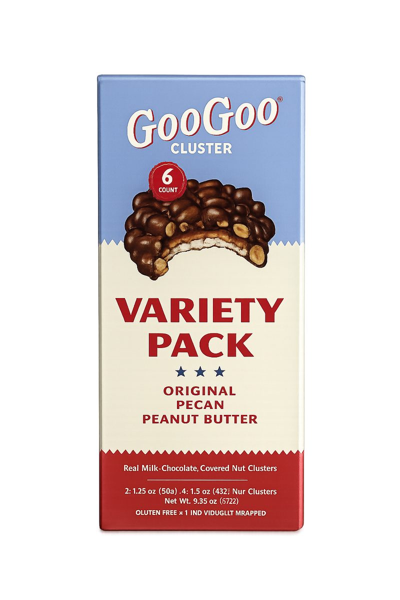 Goo Goo Cluster Variety Pack (6 Count)