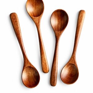 Dark Brown Wooden Spoon