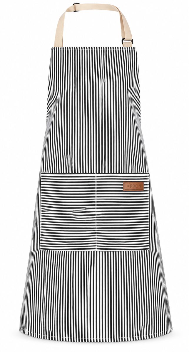 Adult Pinstripe Kitchen Apron