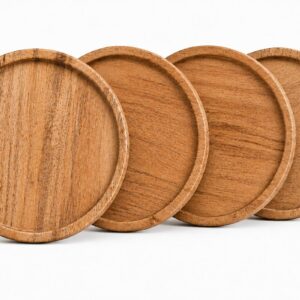 Wooden Coaster Set