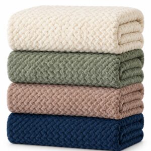 Cozy Textured Throw Blanket