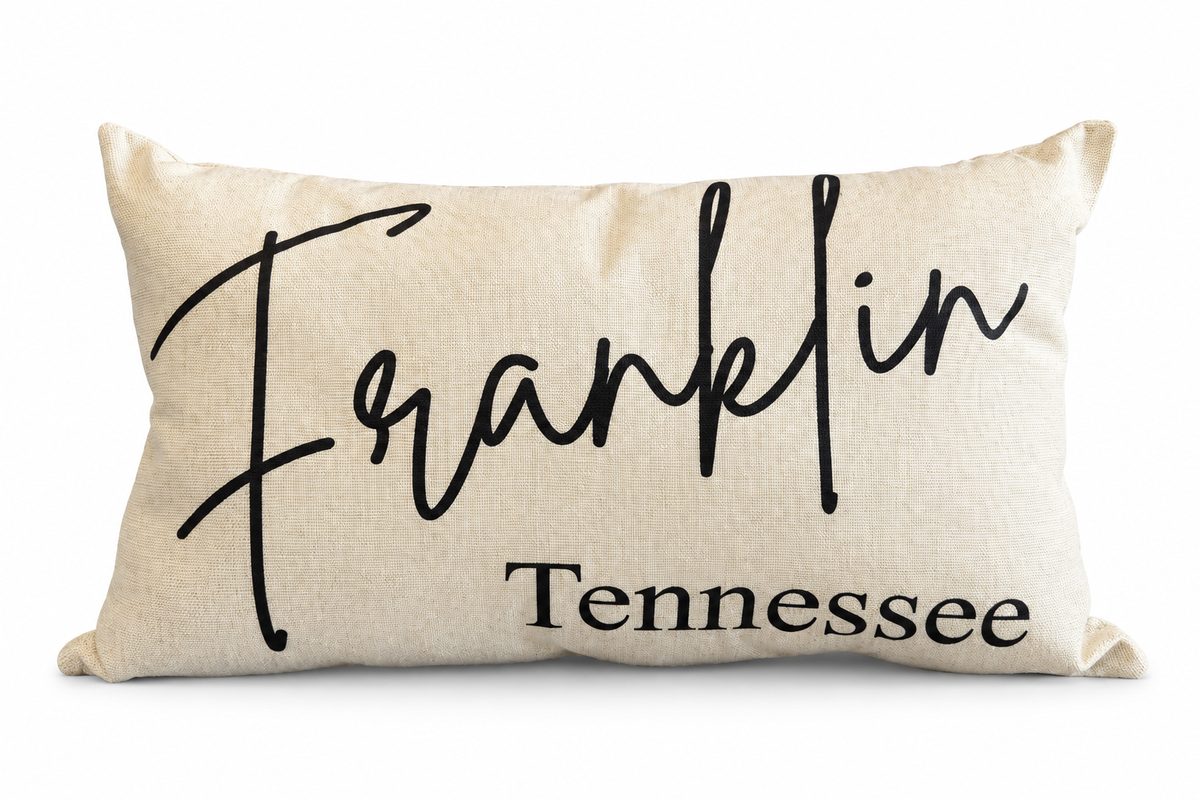 Tennessee Hometown Decorative Pillow