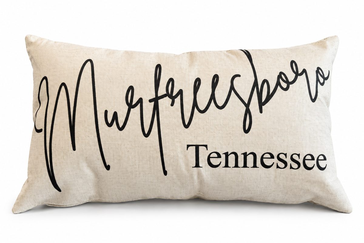 Tennessee Hometown Decorative Pillow