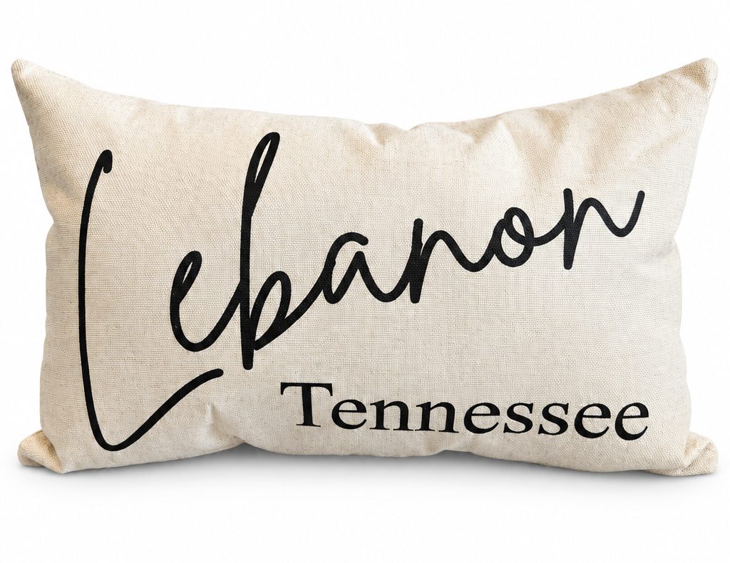 Tennessee Hometown Decorative Pillow
