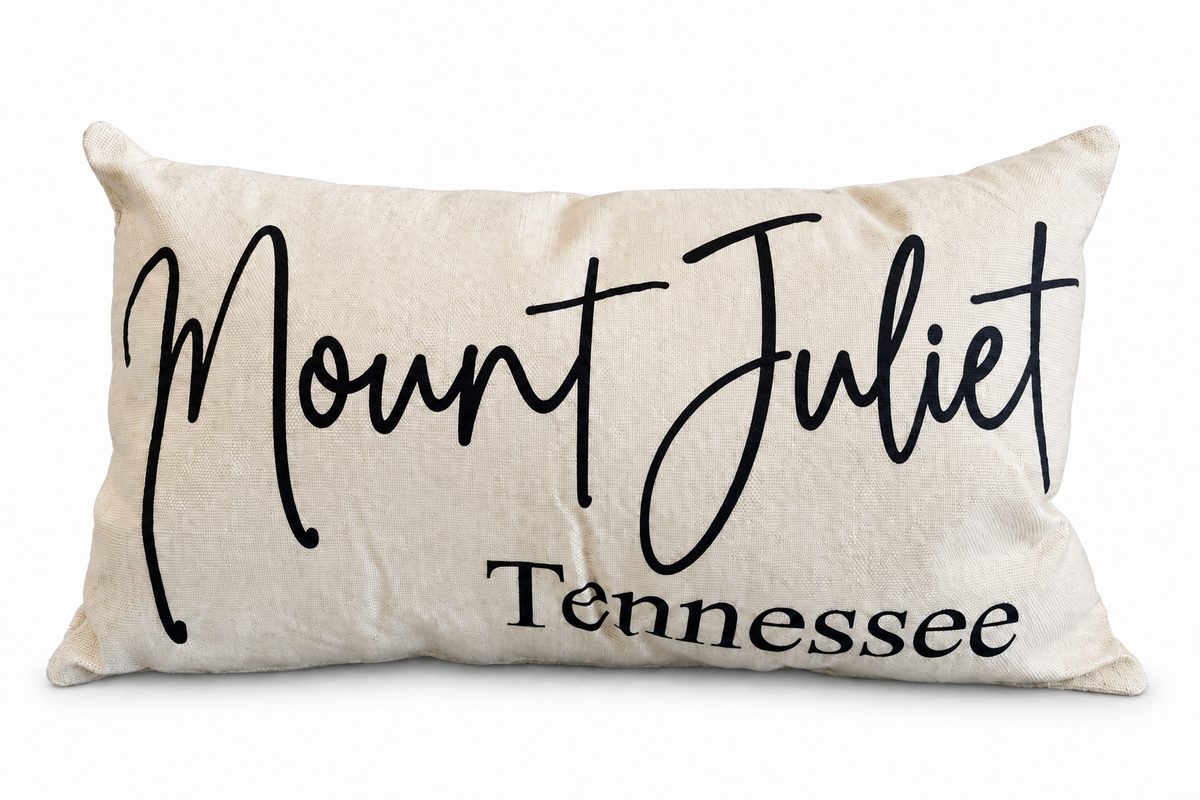 Tennessee Hometown Decorative Pillow