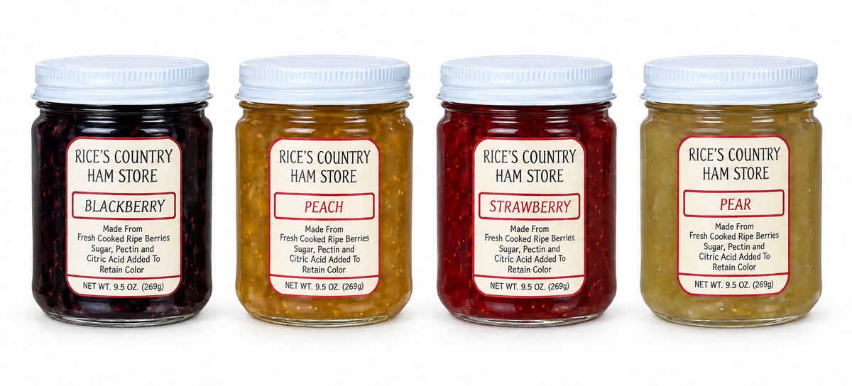 Rice’s Country Ham Store Homestyle Jam 4oz
