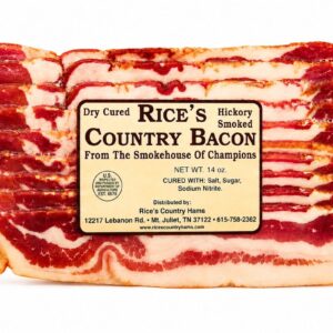 Rice's Country Ham Store: Hickory Bacon