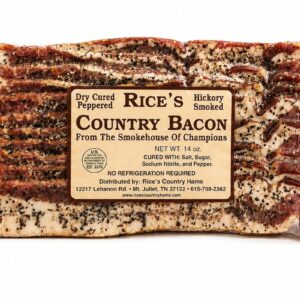 Rice's Country Ham Store: Peppered Bacon