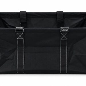 Black Collapsible Utility Tote
