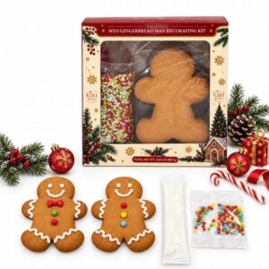 Make Your Own Gingerbread Man Kit 4 Cookies Holiday Activity